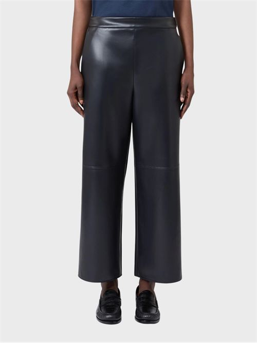 Pantalone dritto in jersey spalmato S' MAX MARA | 2629786051600004